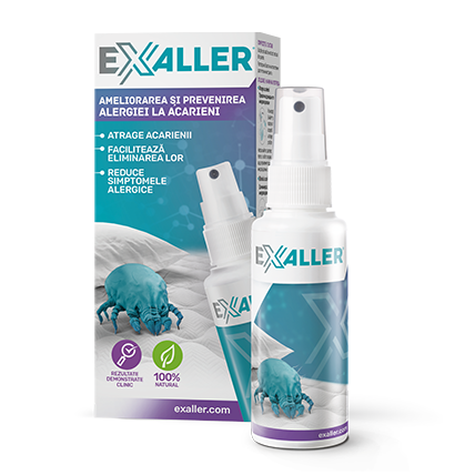 Spray impotriva acarienilor ExAller, 150 ml, Ewopharma